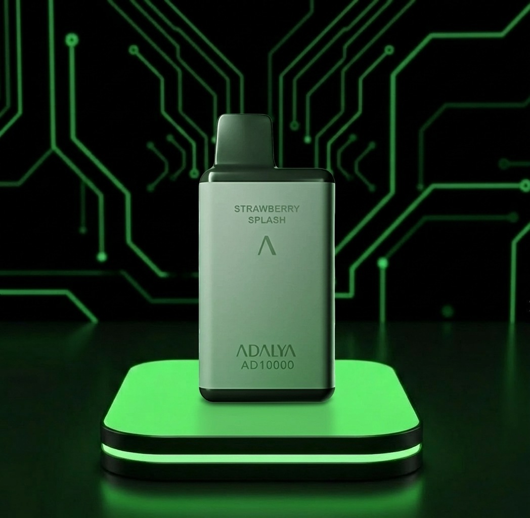Adalya AD10000 Strawberry Splash - vaper con nicotina y 10000 caladas de sabor fresa